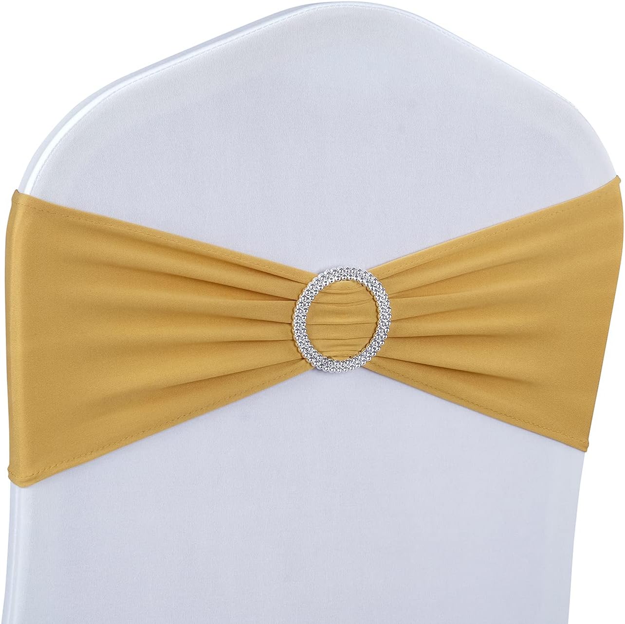 Babenest Spandex Chair Sashes Bows for Elegant Event Decor