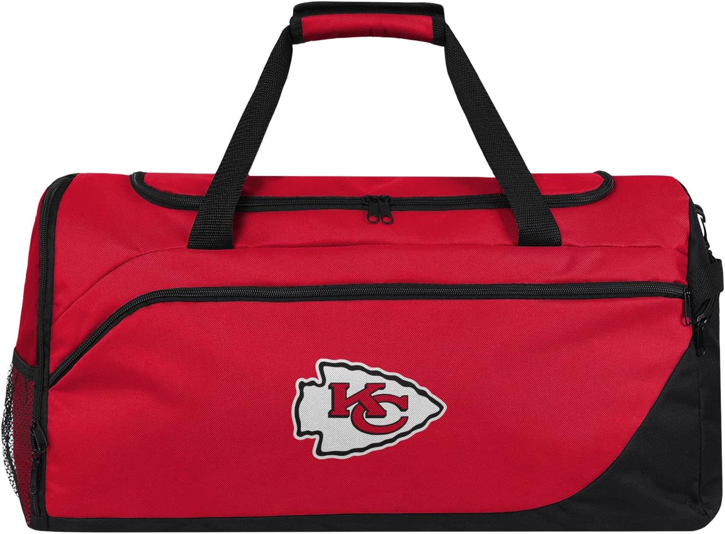 FOCO NFL Solid Big Logo Duffle Bag for Sports Enthusiasts