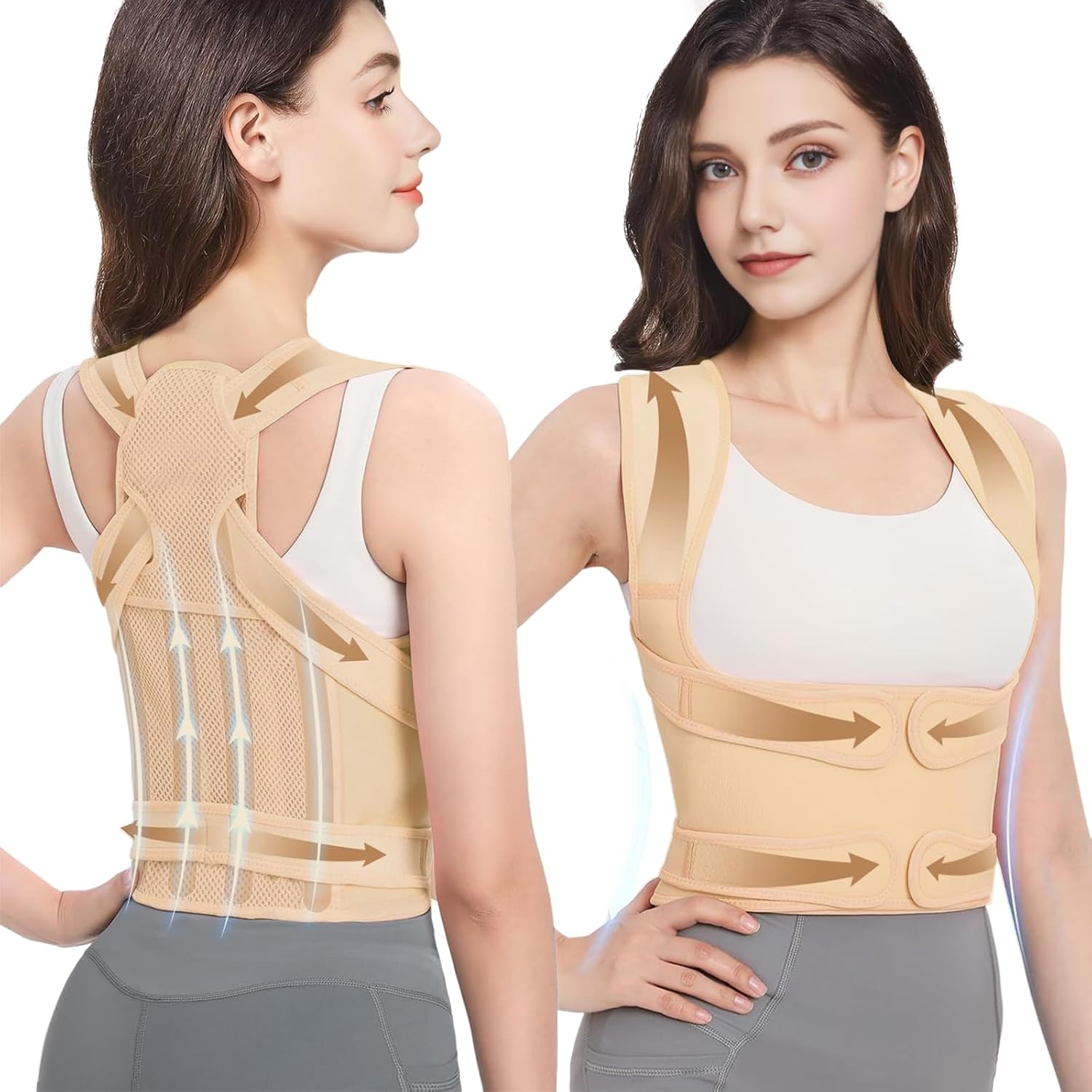 Back Brace Posture Corrector for Pain Relief and Support