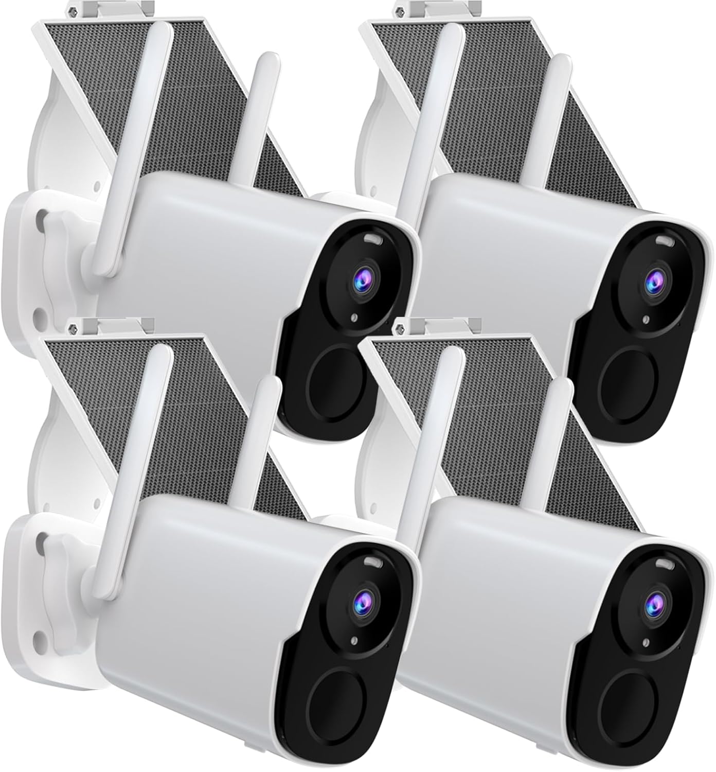 Rraycom Solar Camera Security Outdoor with 2K Night Vision