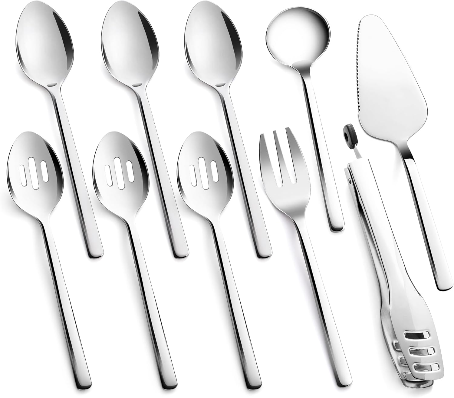 KINGSTONE Large Hostess Serving Utensils Set for Elegant Events