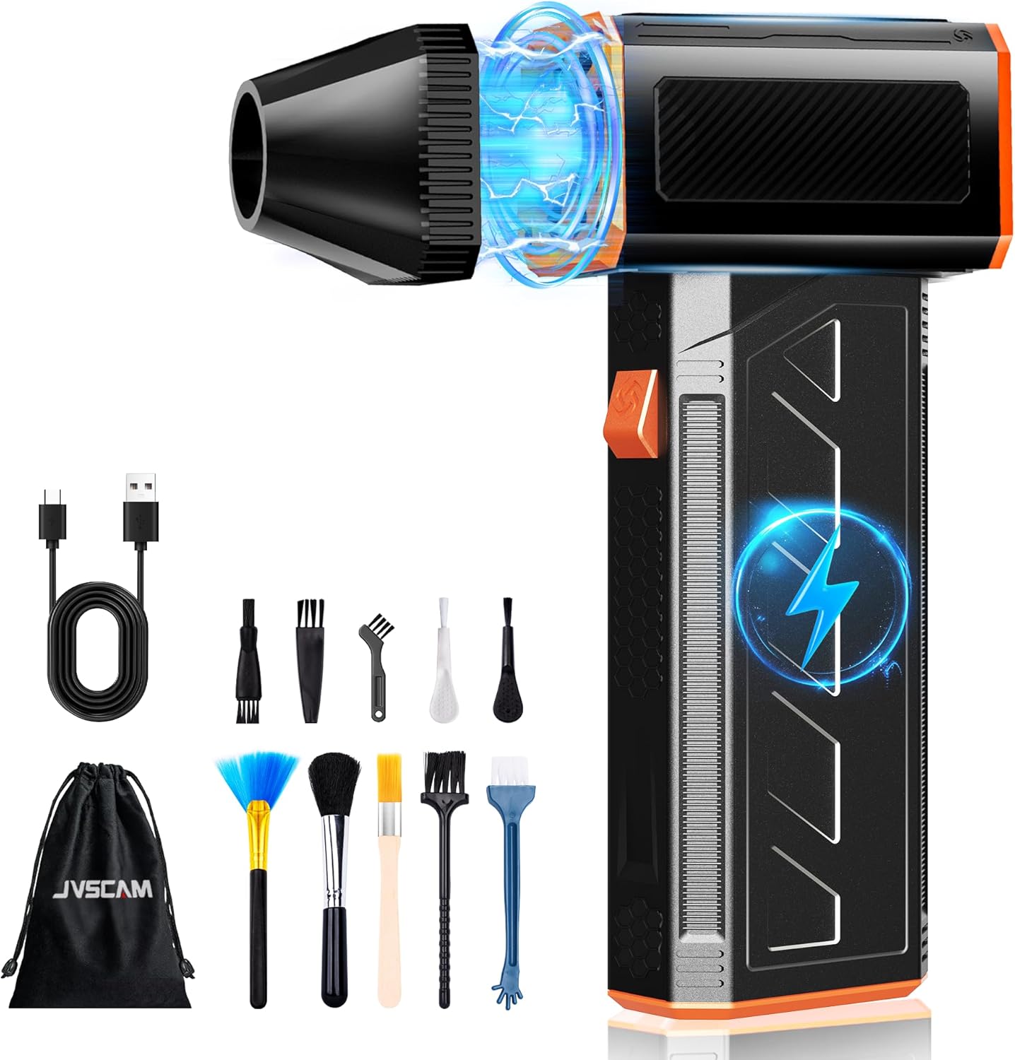 130000RPM Electric Air Duster: Cordless & Rechargeable