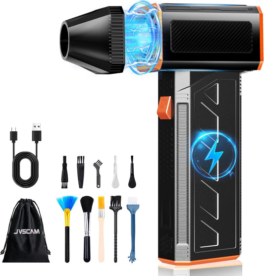 130000RPM Electric Air Duster: Cordless & Rechargeable