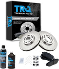 TRQ Front Brake Pad & Rotor Kit Compatible with Lexus GS/IS/SC