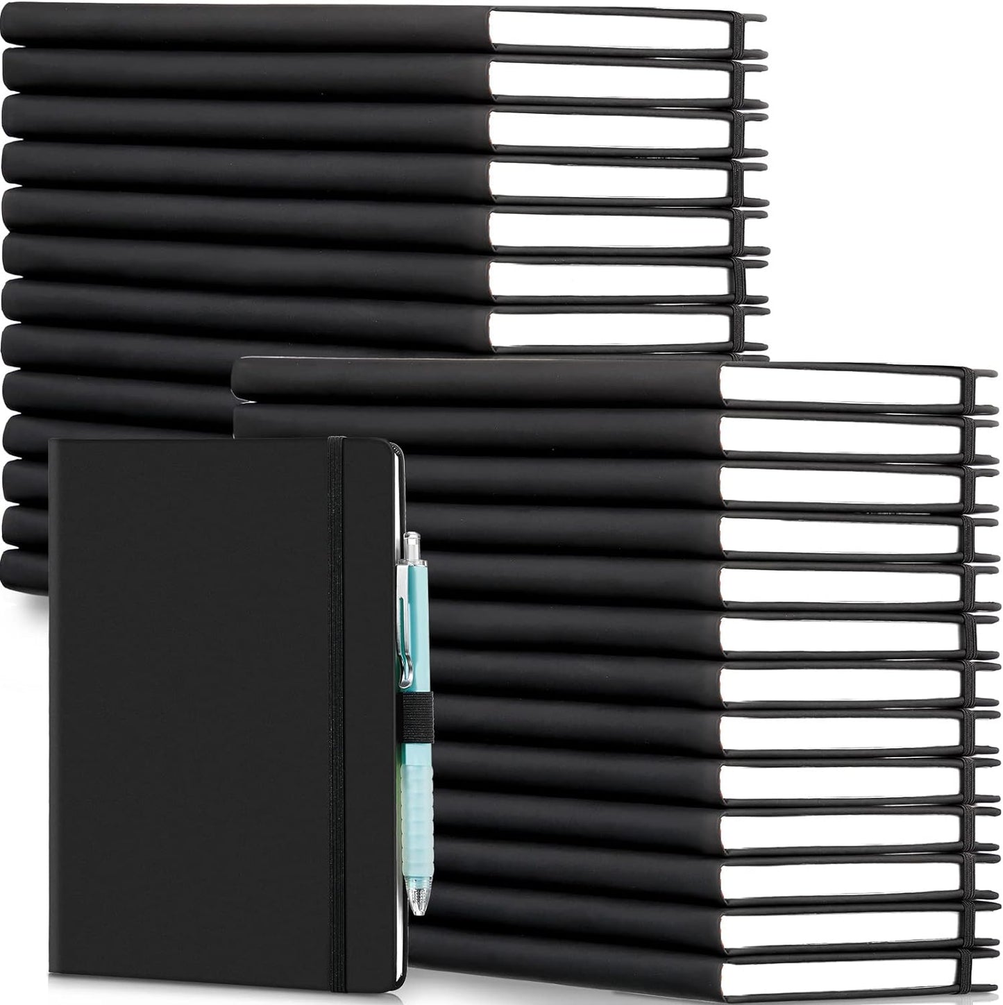 28 Pack Lined Notebook Journal Set for School and Work