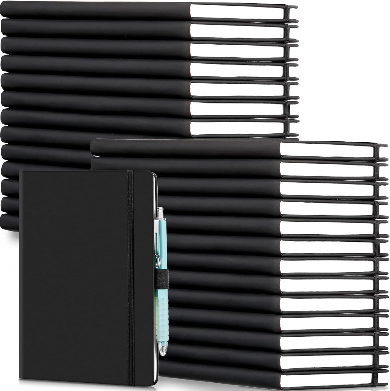 28 Pack Lined Notebook Journal Set for School and Work