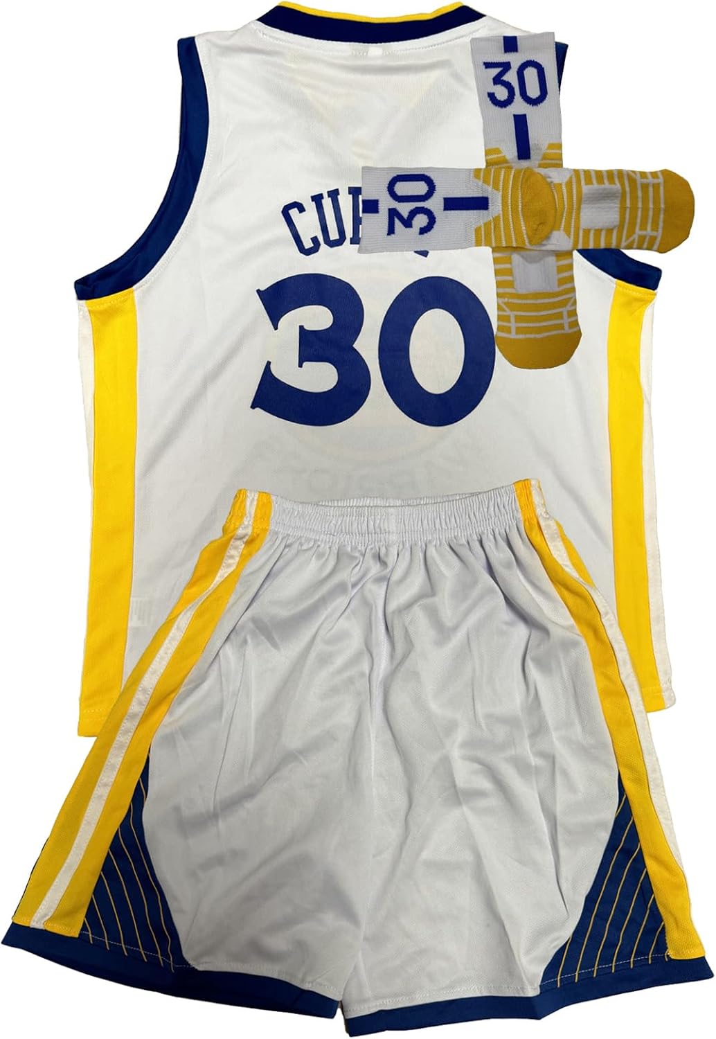 3PC Basketball Jersey Set for Youth with Tank Top and Shorts