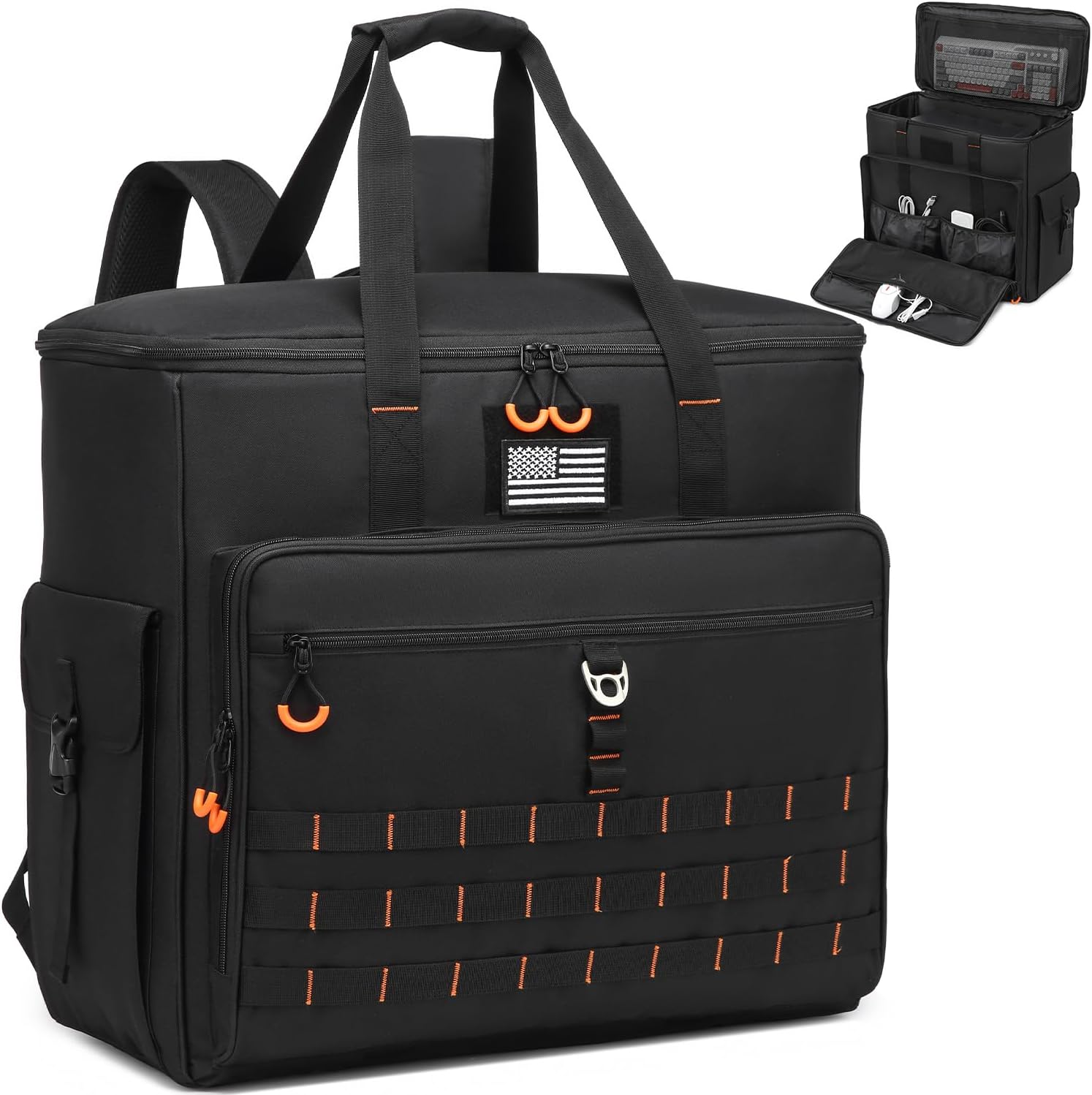 Gaming PC Tower Backpack for Full Tower ATX Computer Case