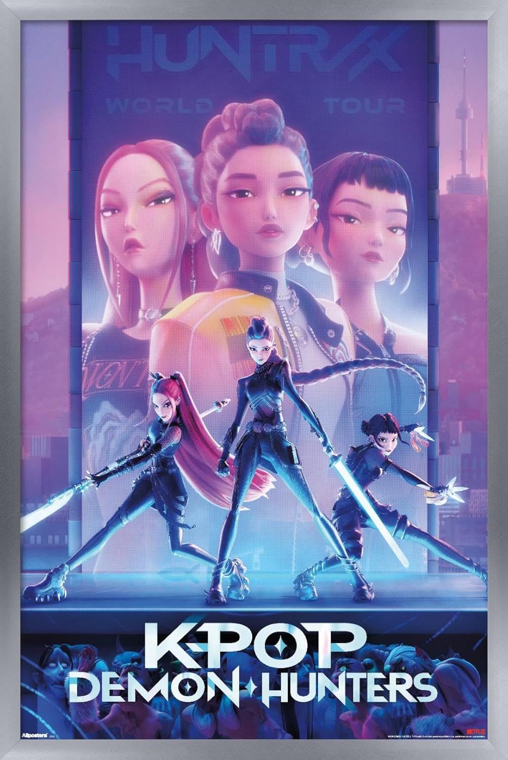 Trends International Netflix KPop Demon Hunters Wall Poster