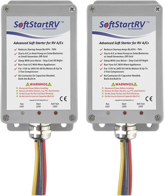 SoftStartRV RV AC Soft Start Kit for Quiet Air Conditioning