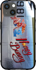 iPhone 11 Pro Max Rugged Shield Case Honey Bunny WWII P-38 Nose Art