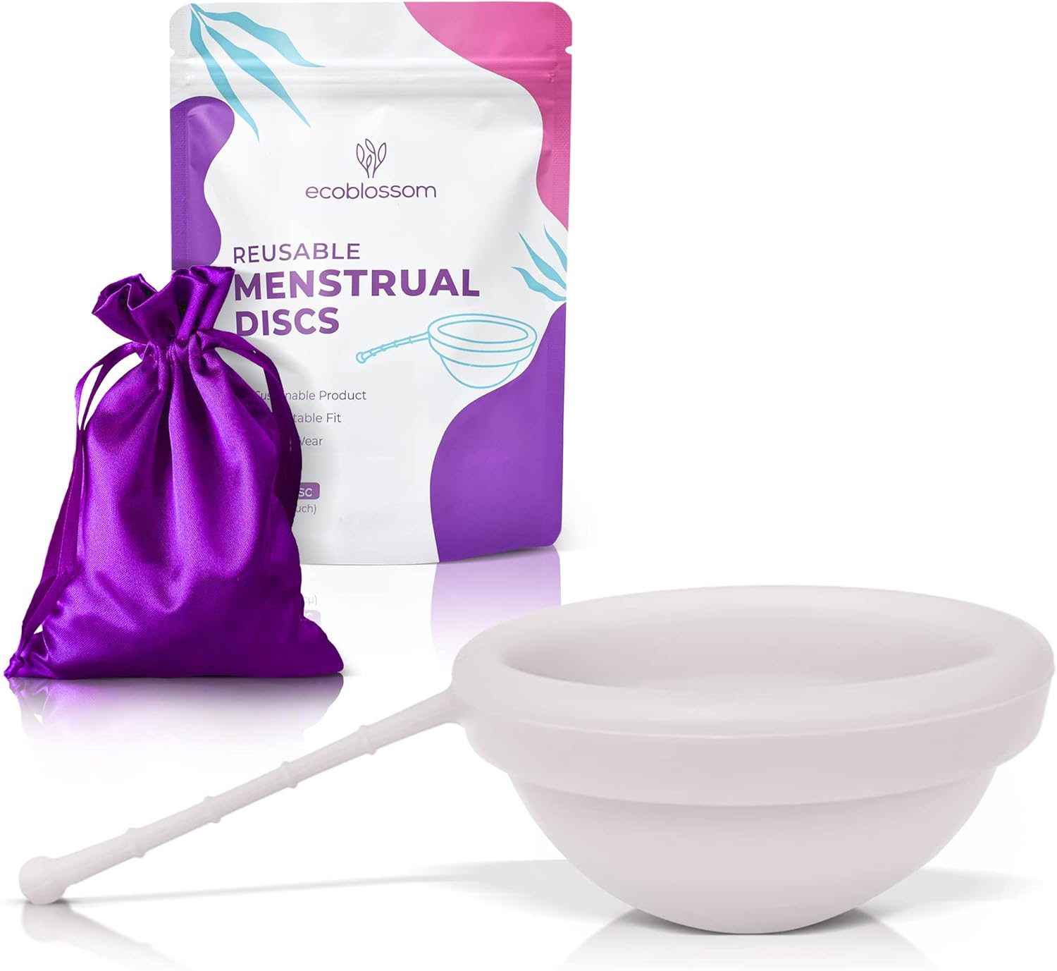 EcoBlossom Reusable Menstrual Disc - 12-Hour Comfort
