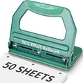 Heavy Duty 3 Hole Punch 50-Sheet - 50% Reduced Effort