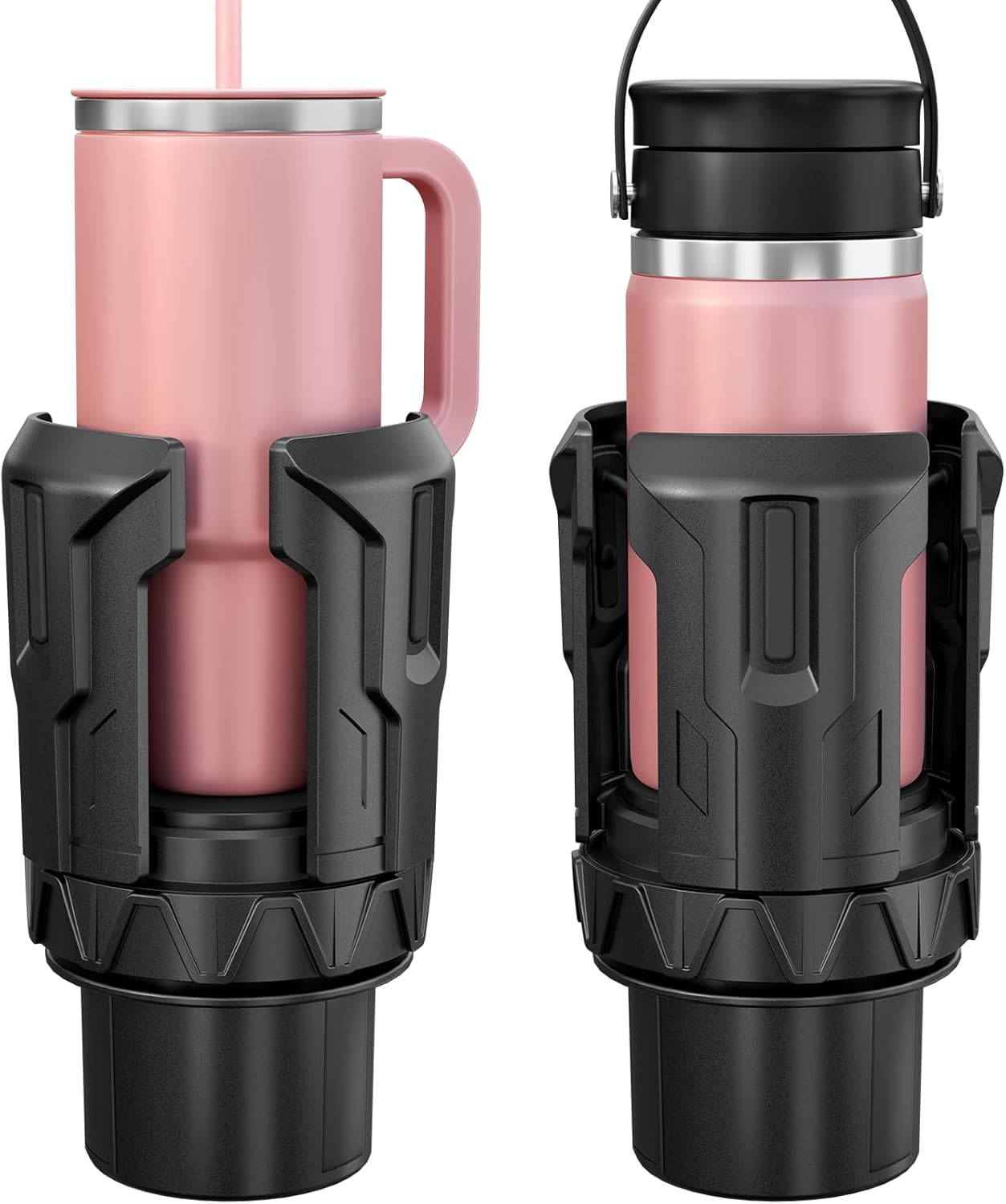 Automatic Cup Holder Expander for Large Water Bottles and Mugs