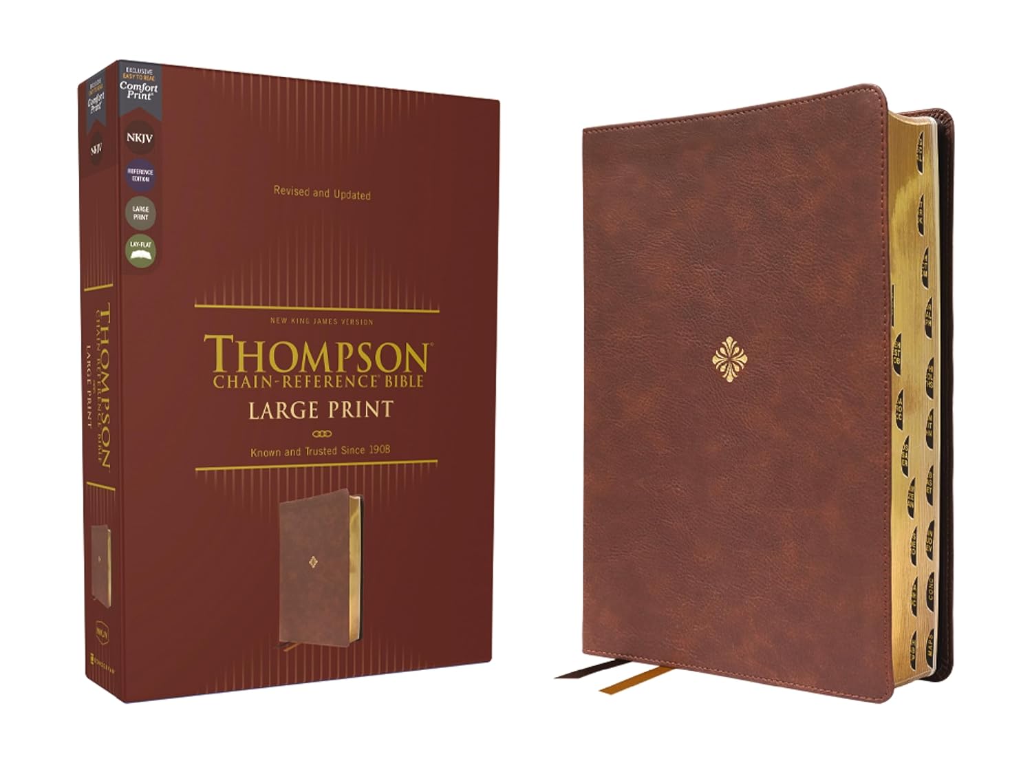 NKJV Thompson Chain-Reference Bible Large Print Leathersoft Edition