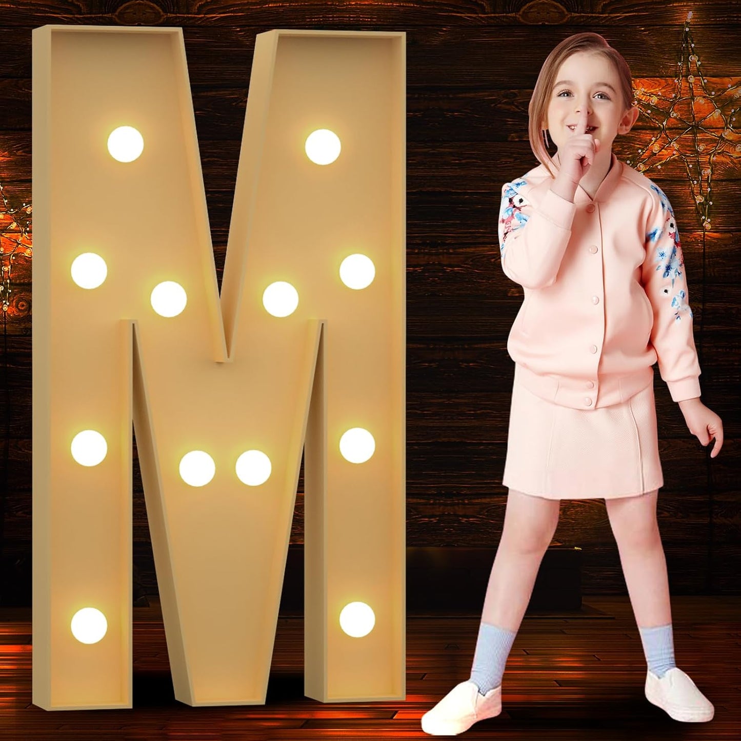 4FT Light Up Letters for Baby Showers and Birthday Parties