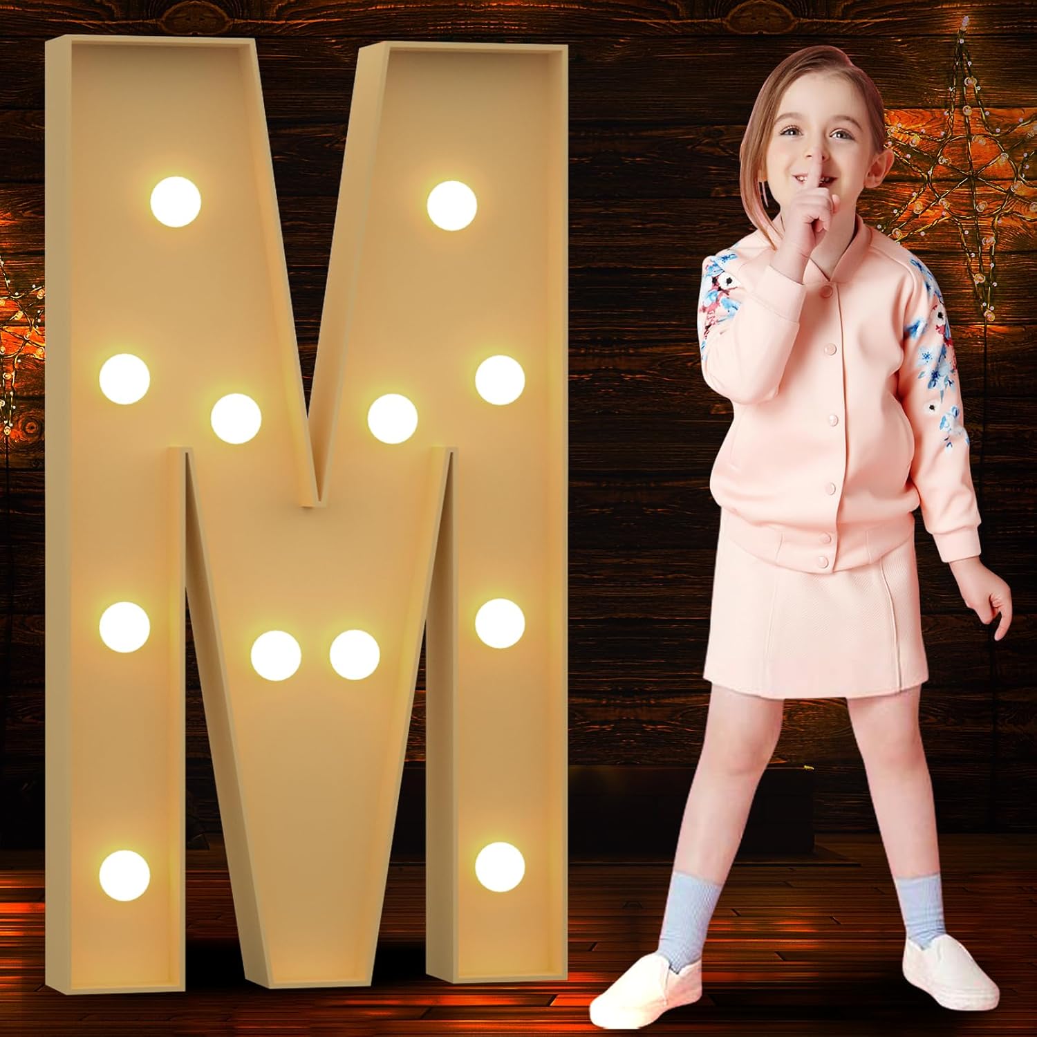 4FT Light Up Letters for Baby Showers and Birthday Parties