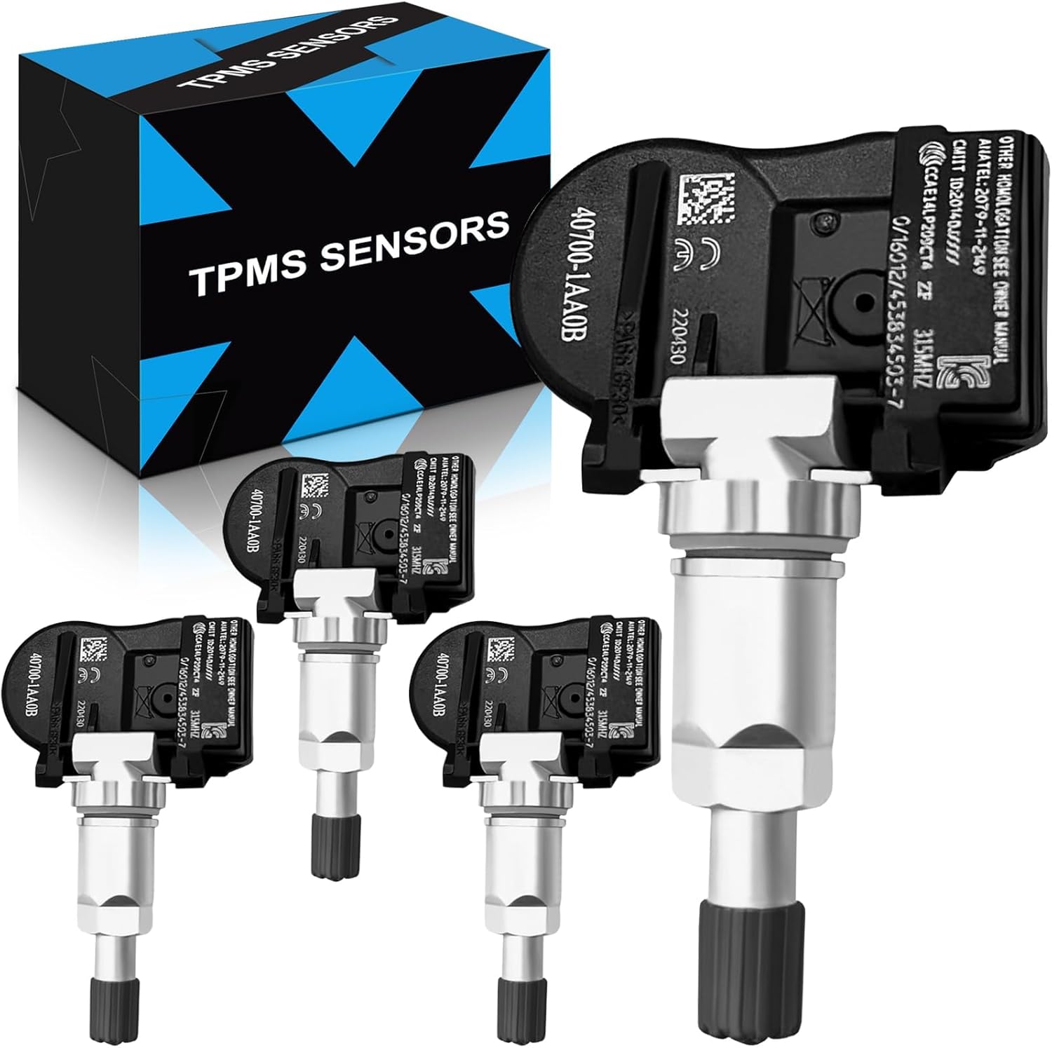 Pre-Programmed TPMS Sensors for Nissan, Infiniti, Suzuki Vehicles