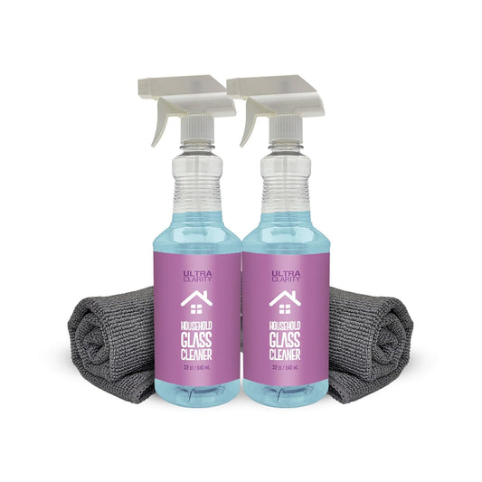 NANO MAGIC Home Glass Cleaner | 2-Pack | Streak-Free Ultra Clarity