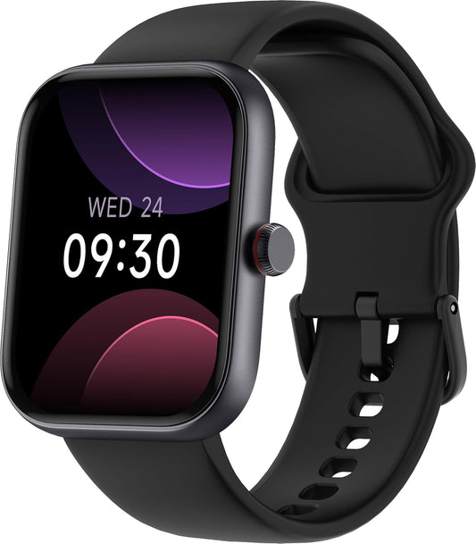 TOOBUR Smart Watch: Alexa, Calls, Fitness, IP68, HR Monitor