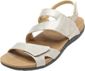 Rockport Women's Adjustable Strap Flat Sandal - Plush Comfort