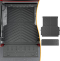 powoq Truck Mat Compatible with 2020-2025 Jeep Gladiator JT - Durable
