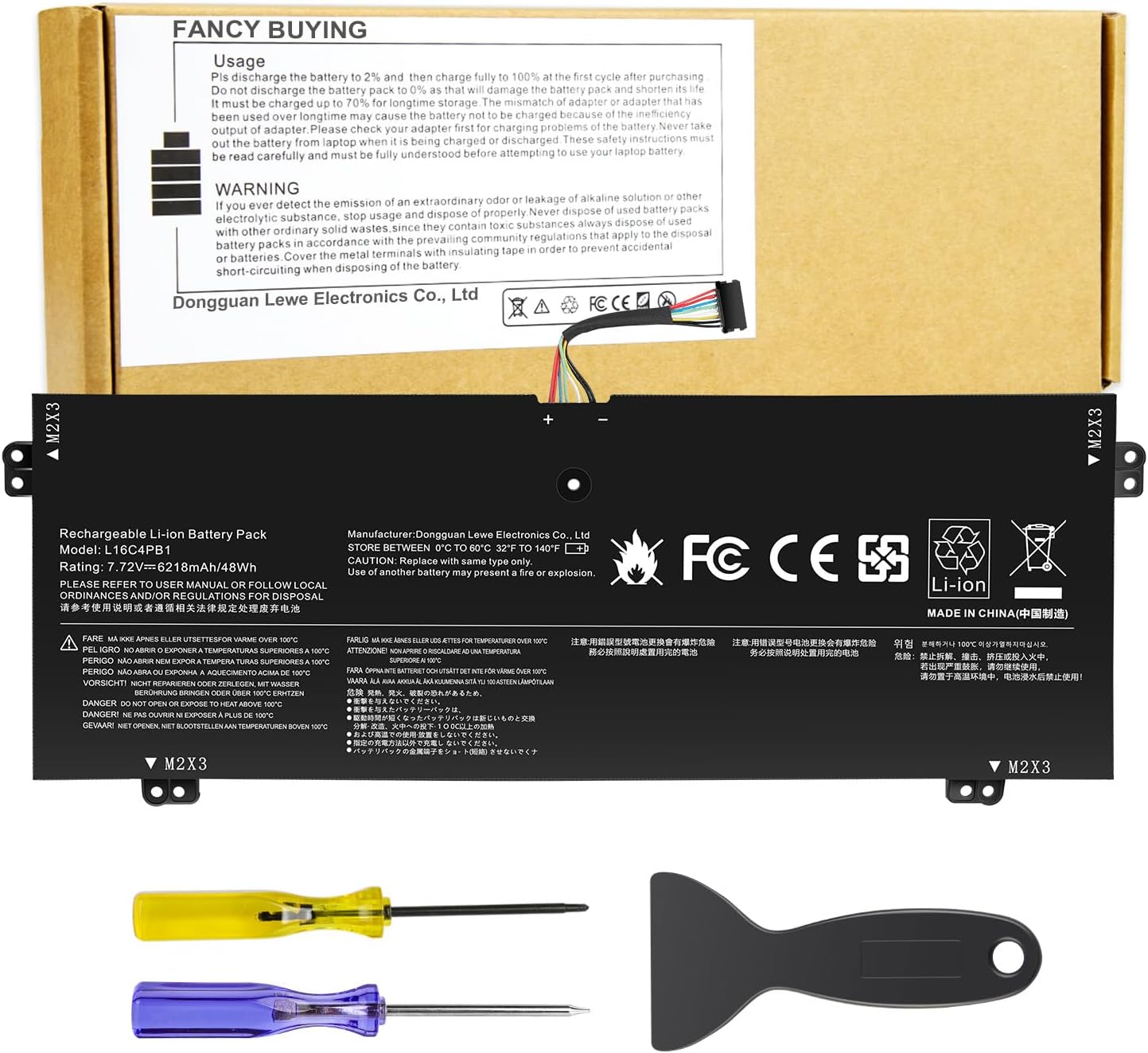 Fancy Buying L16M4PB1 Laptop Battery for Yoga 730-13IWL Series