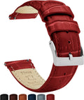 18mm Tropical-Style 2.0 Leather Watch Band - Quick Release