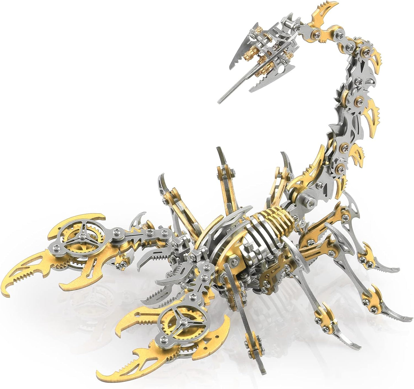 3D Metal Puzzle Scorpion Kit for Adults and Teens - 454 Pcs