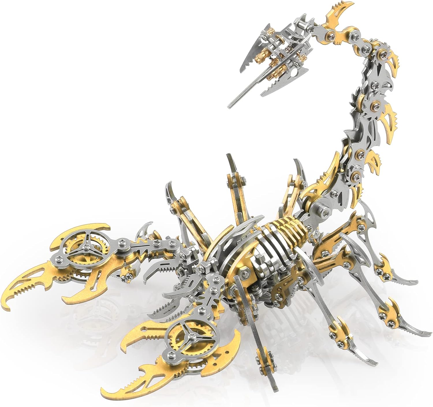 3D Metal Puzzle Scorpion Kit for Adults and Teens - 454 Pcs