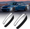 AUTOONE LED Side Marker Lights White Compatible With Dodge Charger