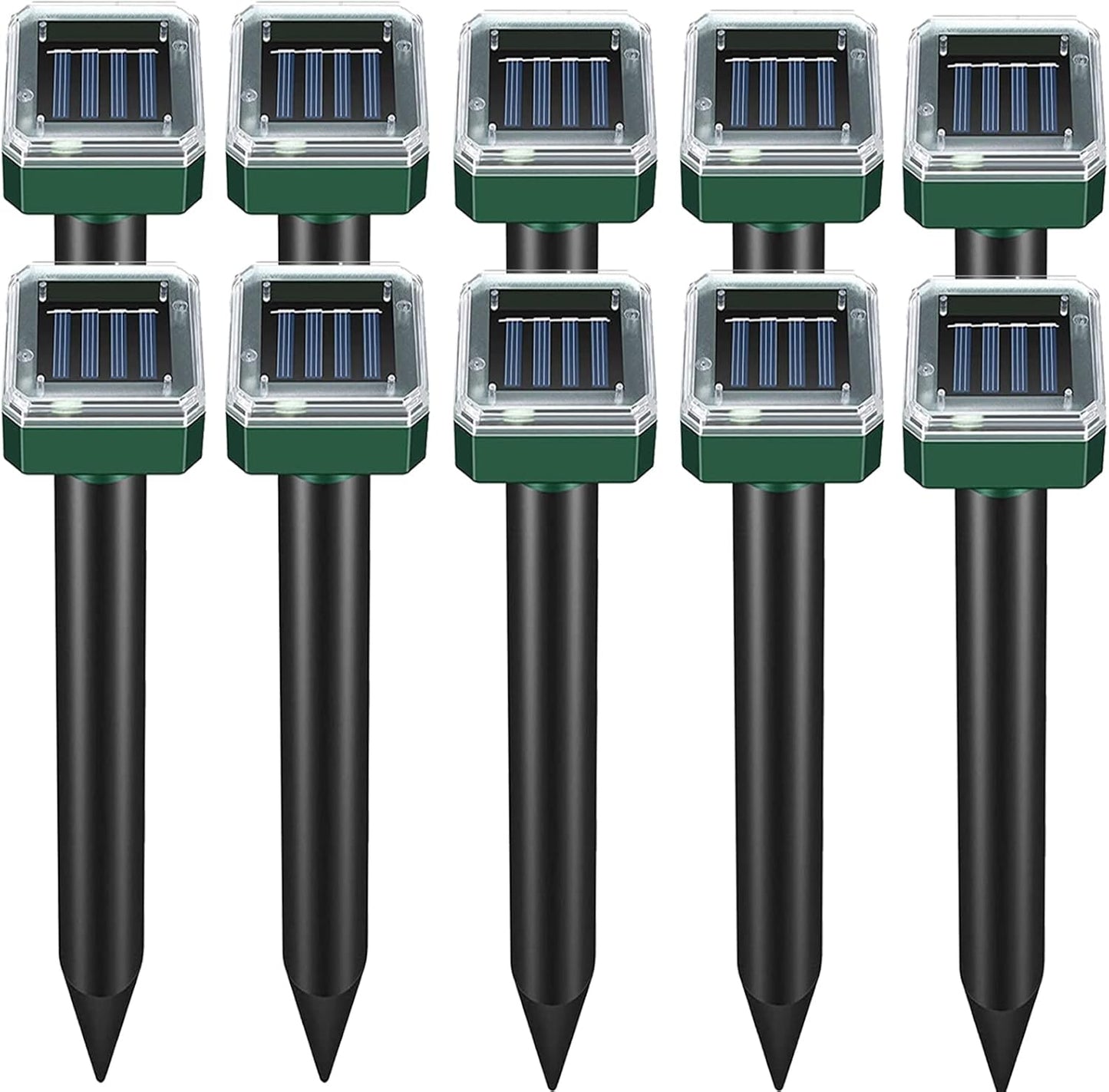 Solar Powered Mole Repellent for Effective Garden Protection