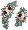Stunning Ponatia Wedding Arch Floral Arrangements Set of 2
