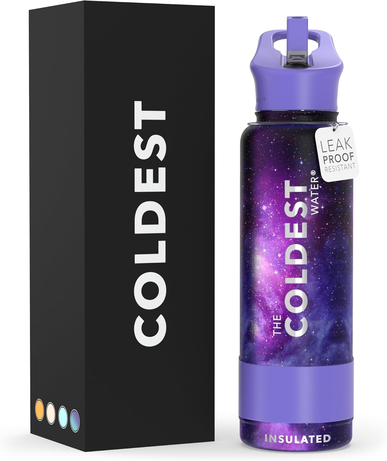 Coldest Insulated Water Bottle with Straw Lid for Active Lifestyles