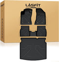 LASFIT Floor Mats for Jeep Compass 2018-2025 - All Weather Custom Fit