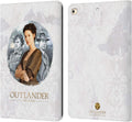 Outlander Claire, Jamie & Frank Leather Wallet Case for iPad 9.7