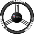 NFL Leather Steering Wheel Cover - Genuine Leather Comfort