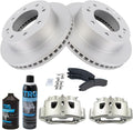 TRQ Front Brake Pad & Rotor Kit Compatible with 2011-2018 Chevrolet