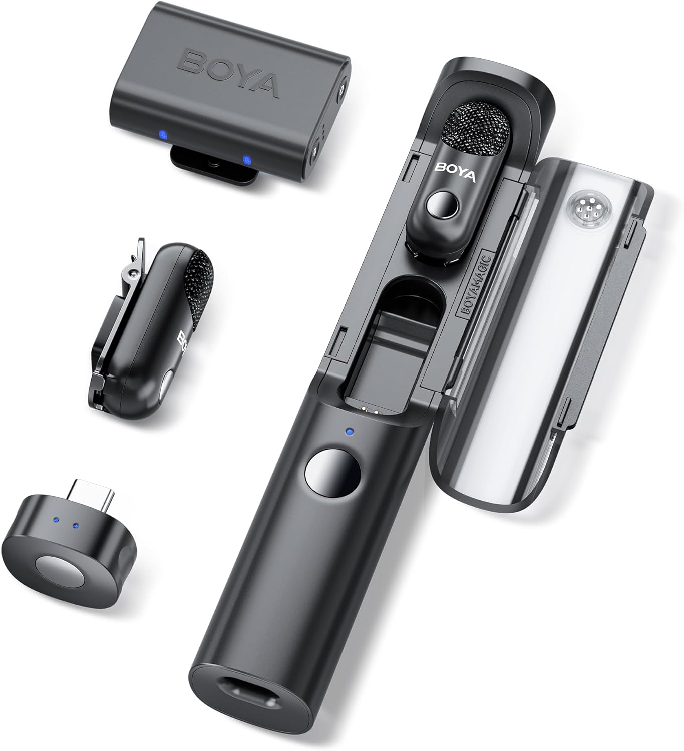 BOYA Magic-03 Wireless Lavalier Microphone for Creators