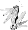 LEATHERMAN FREE T4 Multitool and EDC Knife - Compact 12-in-1