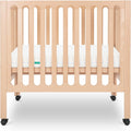 Newton Baby Galileo Mini Crib Natural Beech - Compact, Safe Mini Crib