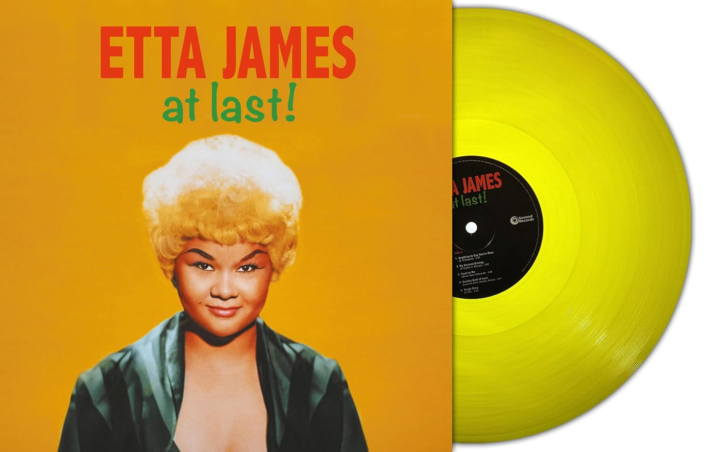 Etta James At Last - Limited Colored Edition Vinyl Record Review