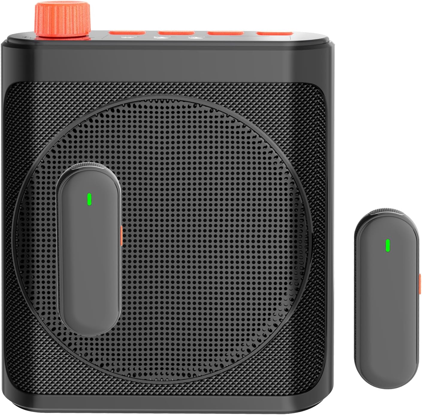 Portable Wireless Voice Amplifier with Lavalier Microphone