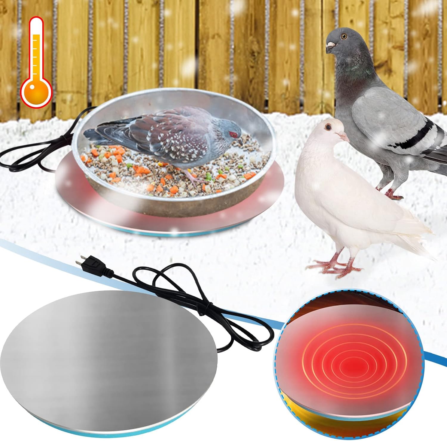 CENGNIAN Chicken Water Heater - Prevents Freezing!