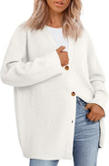 Women's Fall Fashion Oversized Cardigan Sweater by LILLUSORY