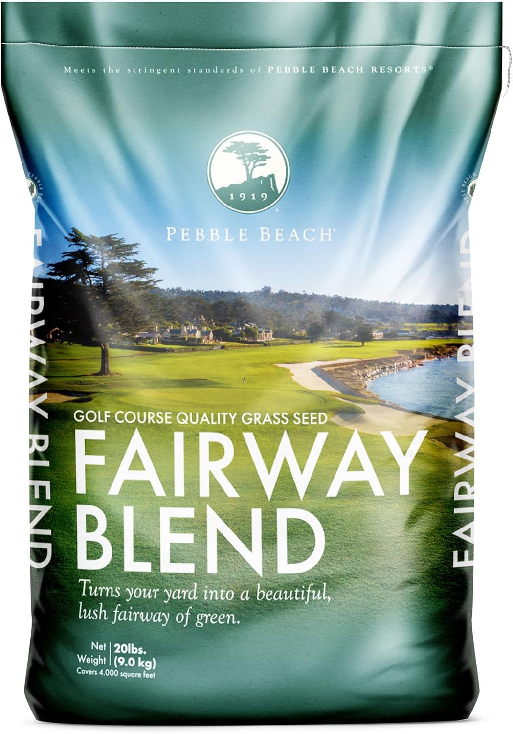 Pebble Beach Sun & Shade Grass Seed for Lawn Repair & Growth