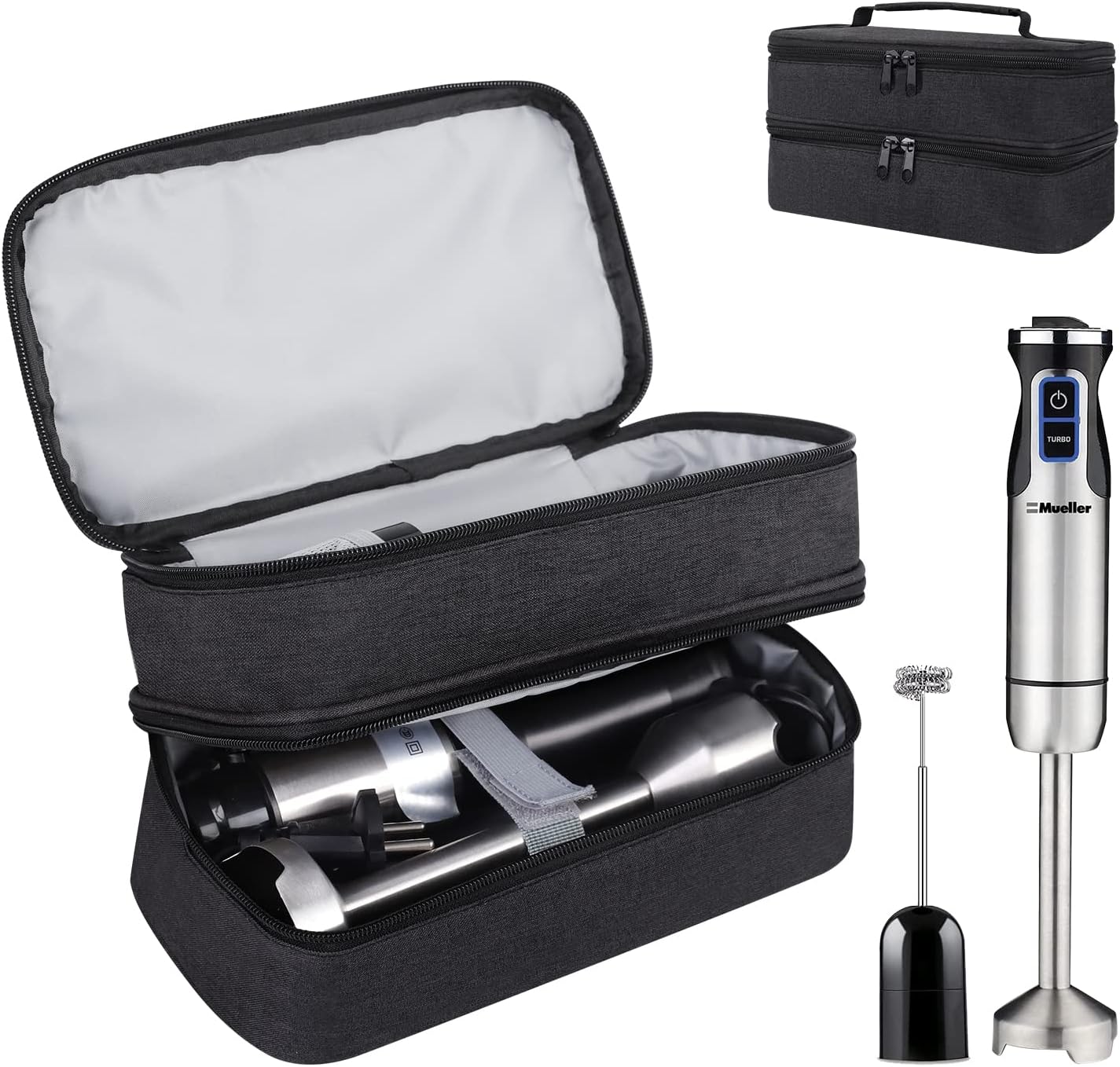 LOTCAIN Hand Blender Storage Bag