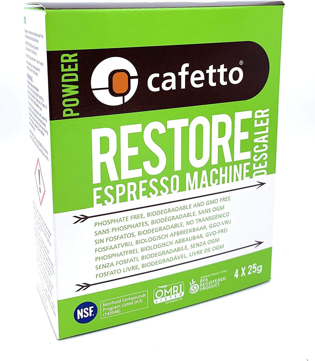 Organic Descaler Packets by Cafetto