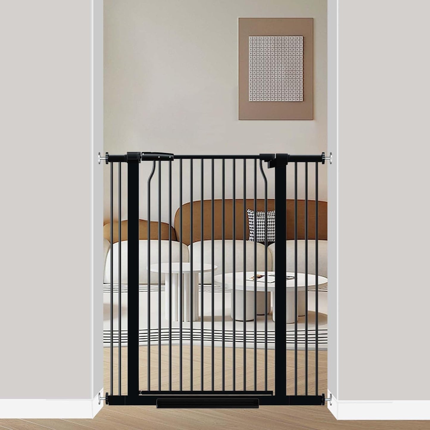 40.5 Extra Tall Baby Gate for Doorways and Pet Safety