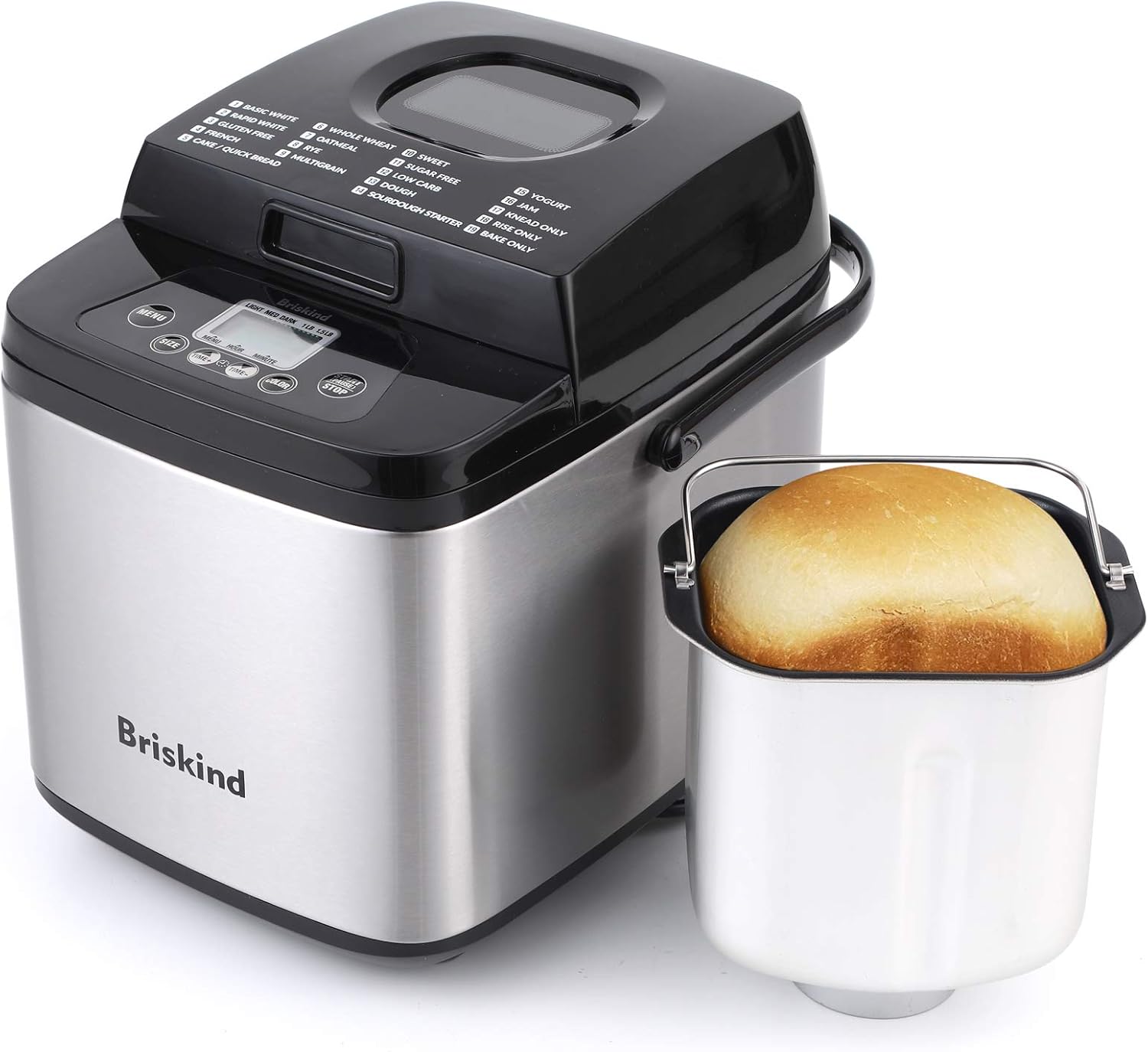 Briskind 19-in-1 Bread Maker: Compact & Versatile